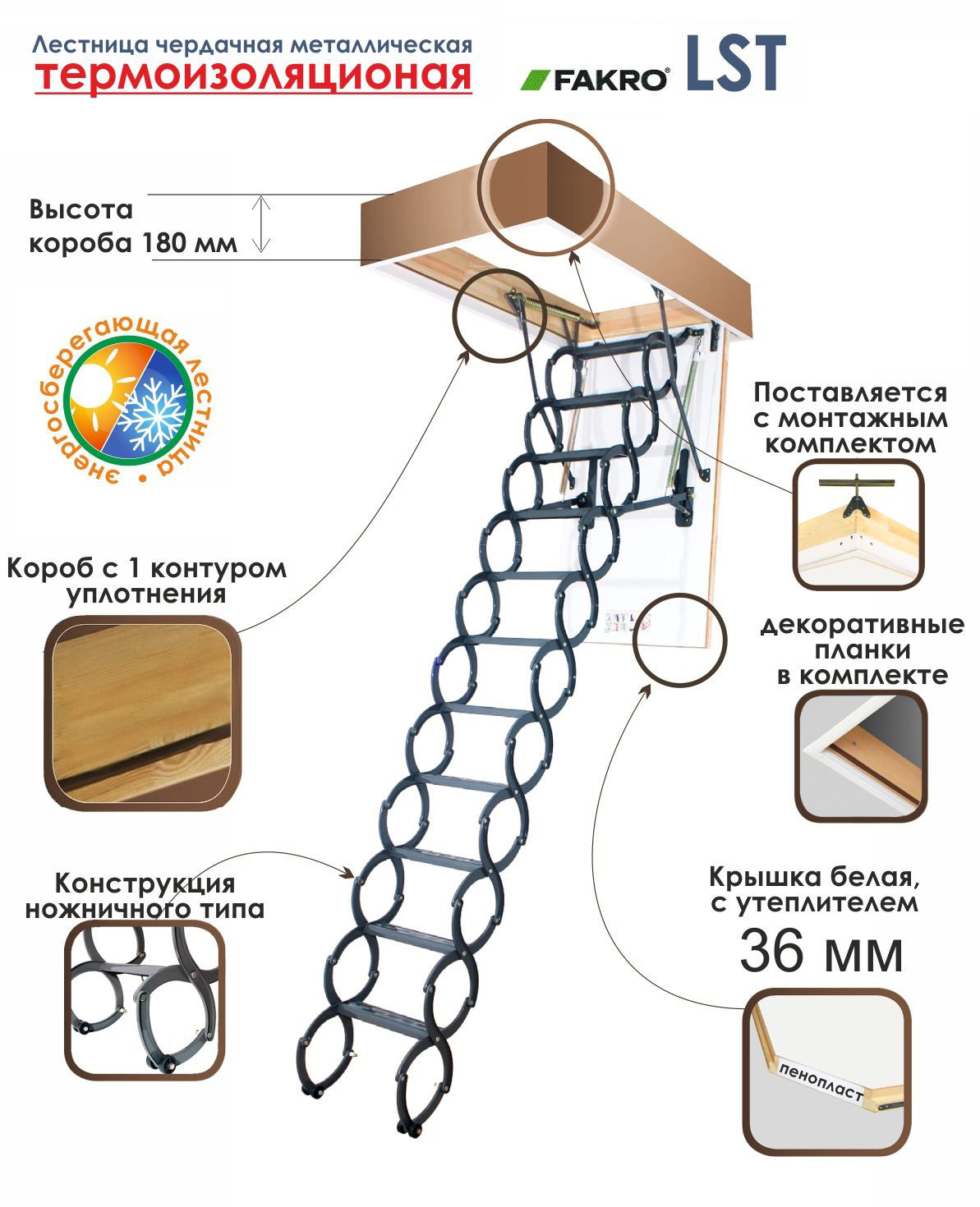 Чердачная лестница с люком размеры. Лестница чердачная 60*120/280 Fakro (Факро) утепленная 36мм. Лестница чердачная термоизоляционная 60. LST металлическая термоизоляционная лестница (70*120*280 см). Лестница чердачная 120 *70.